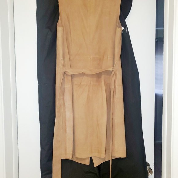 NWT White House Black Market leather dress - Picture 4 of 8